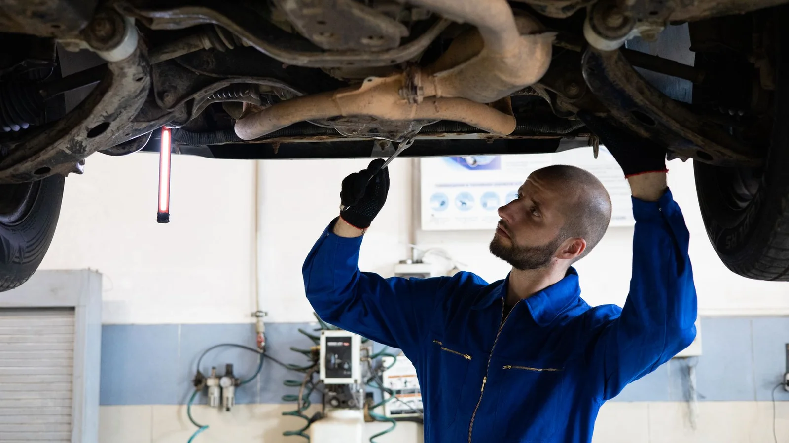 Blinkende DSG Ganganzeige im Kombiinstrument eines VW mit Warnhinweis